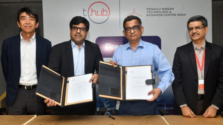 Renault Nissan Has Inaugurated Its Auto Tech Biz Center in Hyderabad. T-Hub Renault