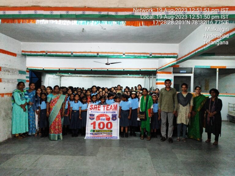 awareness program at SR Digi School