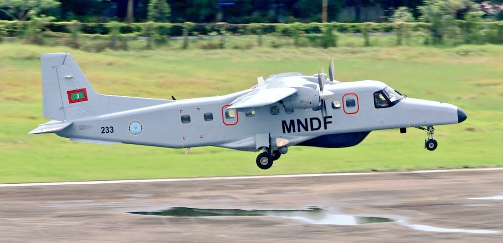 Dornier 228 Aircraft Gifted To Maldives By India