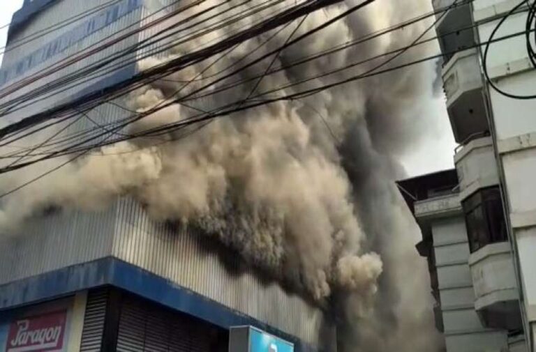 Telangana : Massive fire breaks out at hospital in Hyderabad ankura hospital