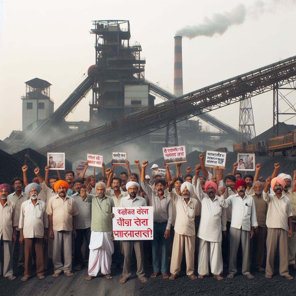 coal india protest - Pic for Representation Purposes only