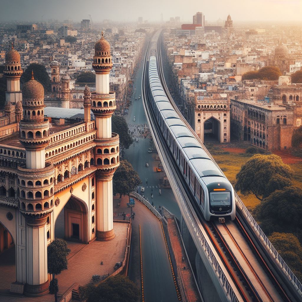 metro rail project in old city hyderabad