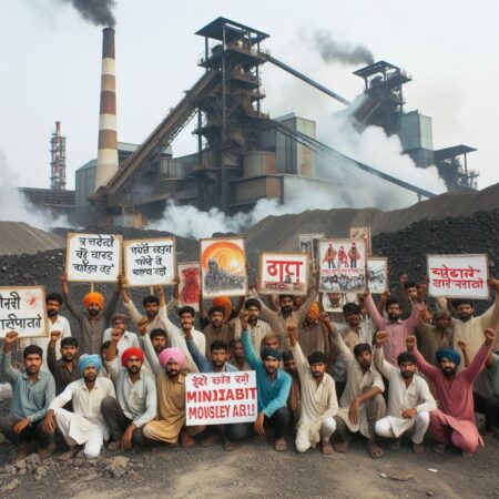 Coal India Protest On Jan 22nd, For National Coal Wage Agreement coal india protest - Pic for Representation Purposes only