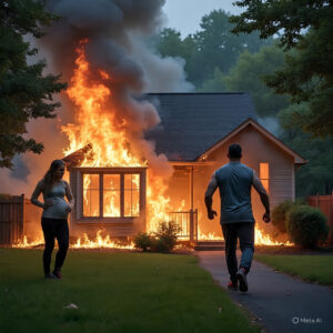 Gym Trainer Abandons Pregnant Woman – Fire Erupts at His House Gym Trainer Abandons Pregnant Woman