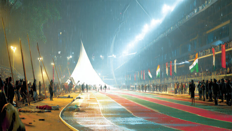 India’s First-Ever Indoor Athletics Event Bhubaneswar’s iconic Kalinga Stadium