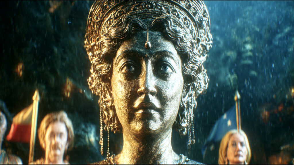 USA to Return Stolen Chola Bronzes to India in Landmark Cultural Repatriation 2 powerful cinematic 8k ultra realistic scene showing the