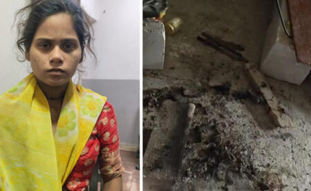 Mother Kills and Burns 2-Month-Old Infant Over Continuous Crying in Telangana Mother Kills and Burns 2-Month-Old Infant Over Continuous Crying in Telangana