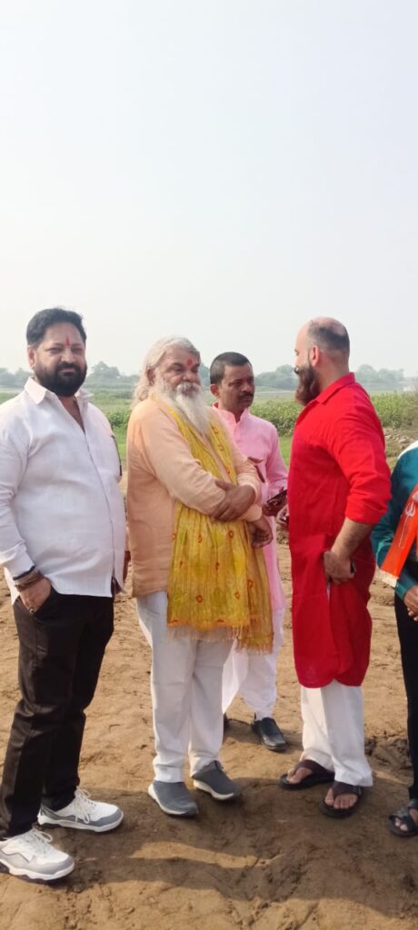 Shankar Baba Conferred Mahamandaleshwar Shakaranand Saraswathi Title At Basar 4 WhatsApp Image 2026 02 27 at 10.01.28 AM