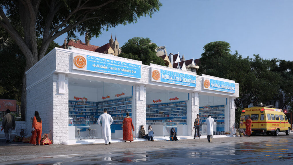 Apollo Medical/Clinic Hayathnagar – Medical in Hayathnagar 1 a realistic street level view of apollo medical 1