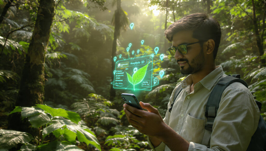 NeophyteID, an AI-powered app