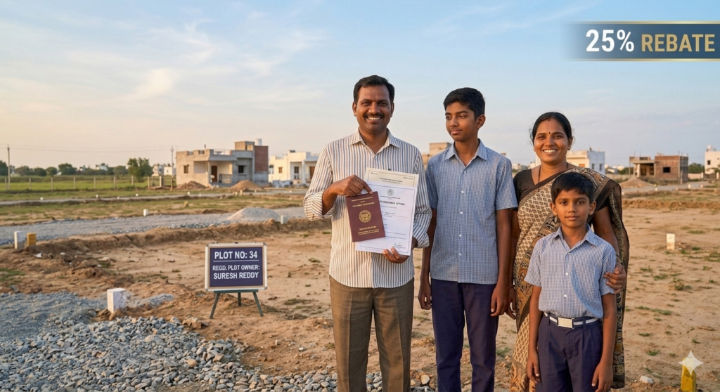 Telangana LRS fee rebate