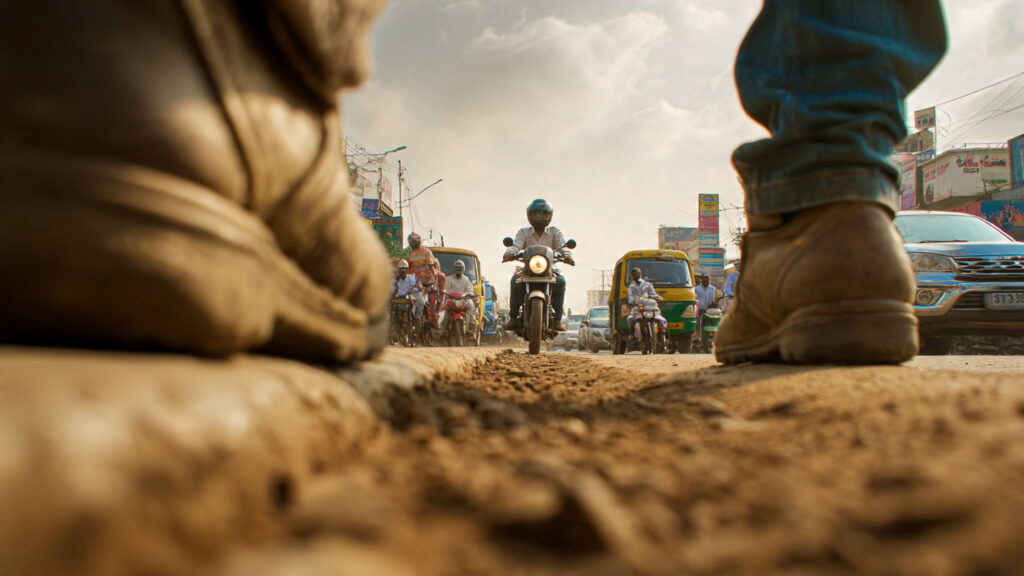 Cyberabad Faces Escalating Road Safety Crisis: 829 Crashes Reported by March 2026 2 a realistic ground level street photograph taken f