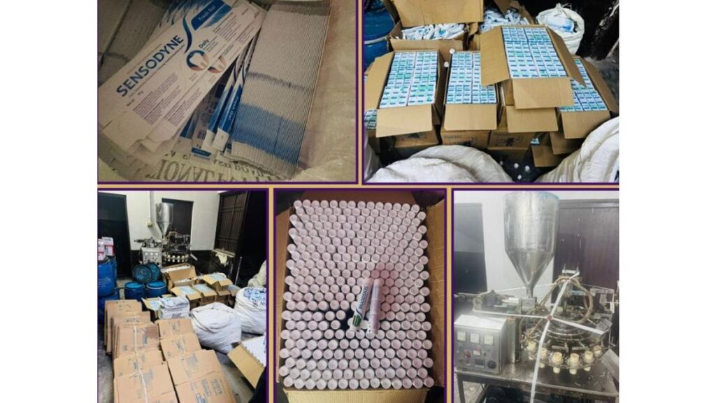 Fake Toothpaste Factory Busted in Delhi, Owner Arrested 1 fake toothpaste