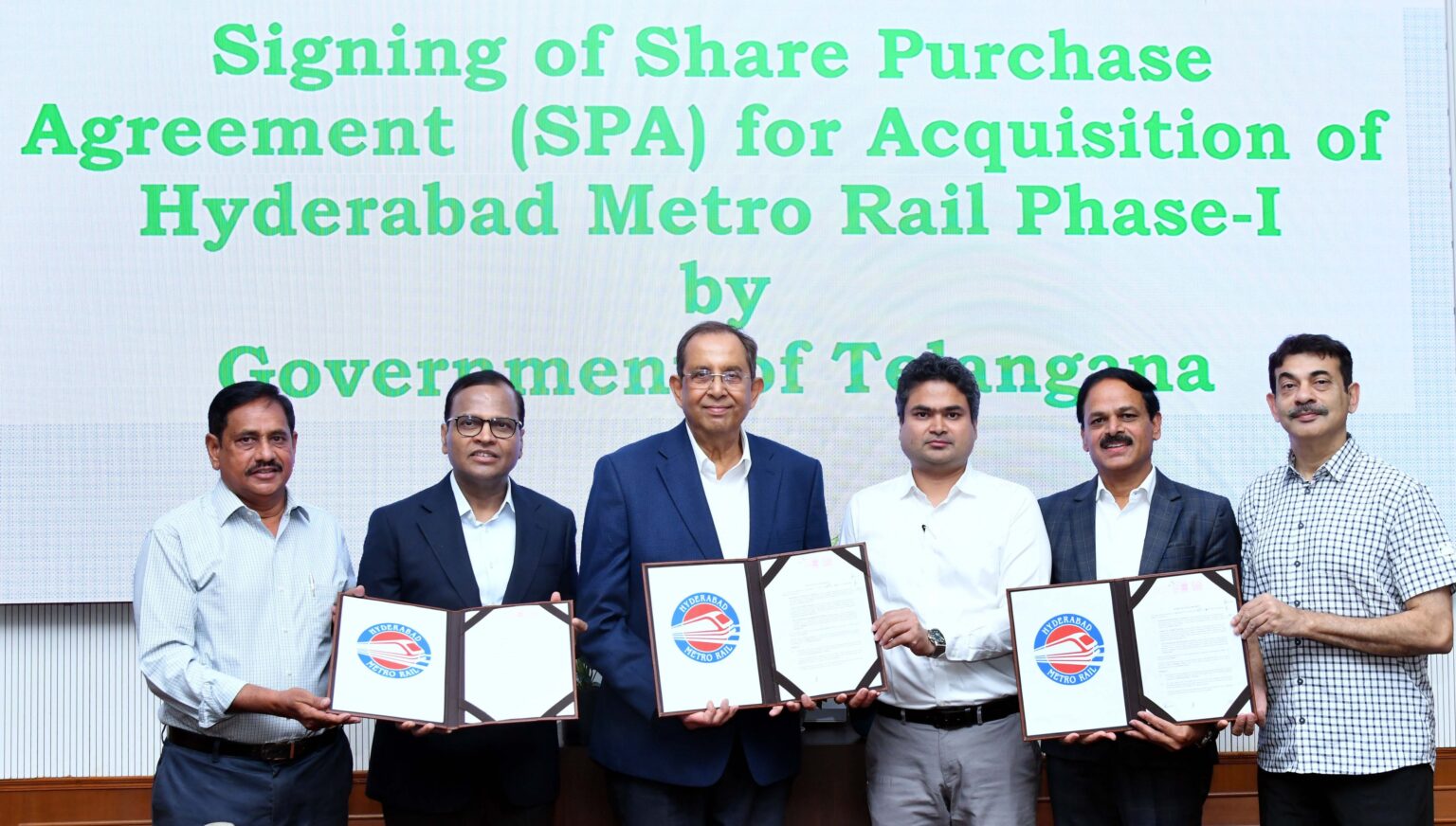 Telangana Govt Secures 100% Ownership of Hyderabad Metro Phase I hyderabad metro phase 1