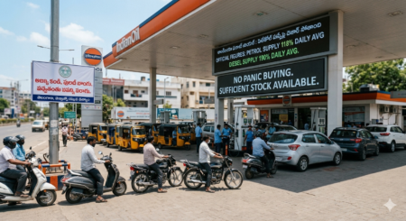 Telangana Fuel Supply: Why There is No Need to Rush to the Pumps panic fuel buying