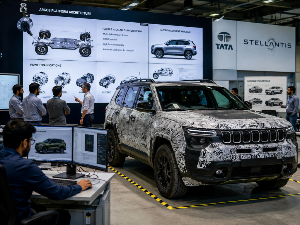 New Jeep SUV India: Tata and Stellantis Deepen Partnership NEW SUV JEEP