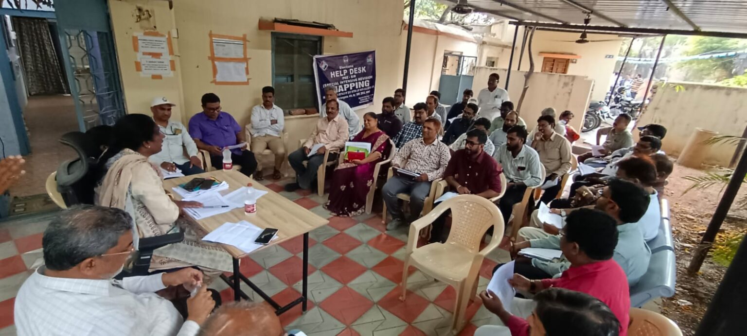 GHMC Strengthens Pre-SIR Process in Malakpet to Ensure Accurate Electoral Rolls Pre-SIR Process Meeting