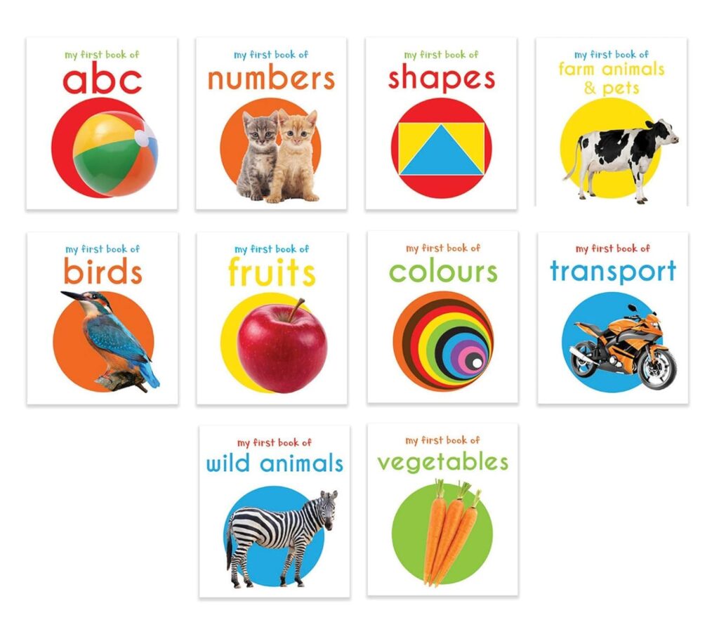 My First Library Boxset Becomes a Popular Choice Among Parents for Early Learning 4 Colorful shapes in educational board books from the My First Library Boxset