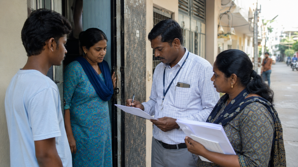 Medchal-Malkajgiri Tops Telangana Voter Roll Anomalies Ahead of SIR 1 Booth Level Officers prepare for house-to-house voter verification in Hyderabad.