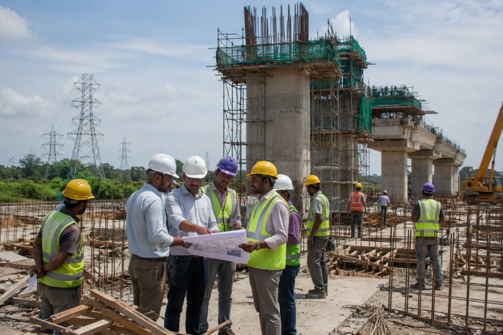 India GDP Growth FY26 Reaches 7.7%, Outpacing Earlier Estimates 1 Infrastructure construction activity contributing to India's economic growth.