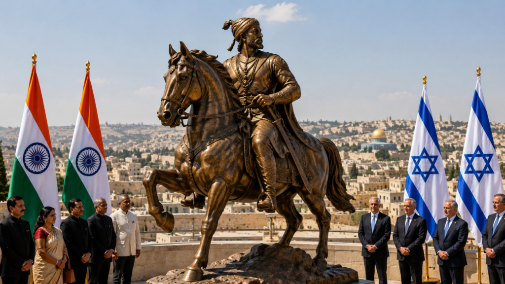 Israel Plans Chhatrapati Shivaji Maharaj Statue to Strengthen Ties Israel Plans Chhatrapati Shivaji Maharaj Statue to Strengthen India-Israel Cultural Ties
