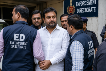 ED investigation linked to Raj Kasireddy liquor scam with luxury assets under scrutiny.