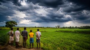 Telangana Monsoon 2026: Rainy Season Likely to Arrive by June 11 Watching the storm over green fields