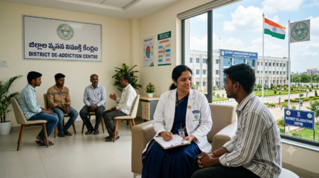 Rehabilitation Center Counseling and Wellness Scene